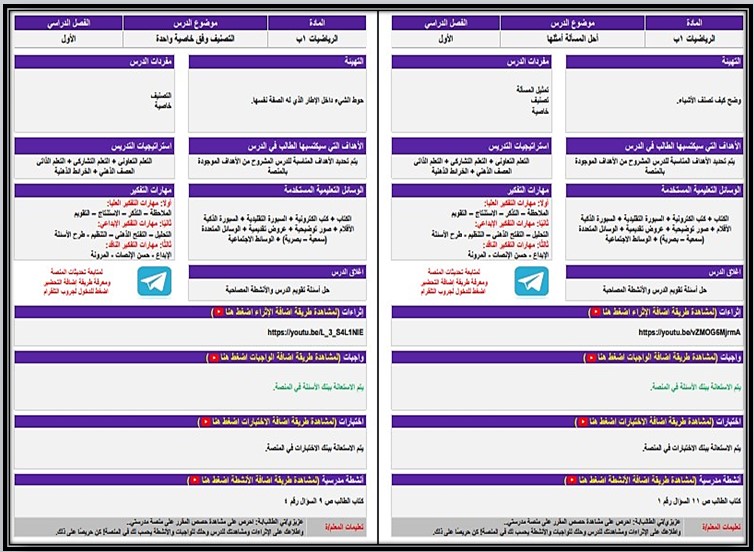 ورق عمل مادة الرياضيات صف أول ابتدائي الفصل الدراسي الثاني ورق عمل مادة الرياضيات صف أول ابتدائي الفصل الدراسي الثاني