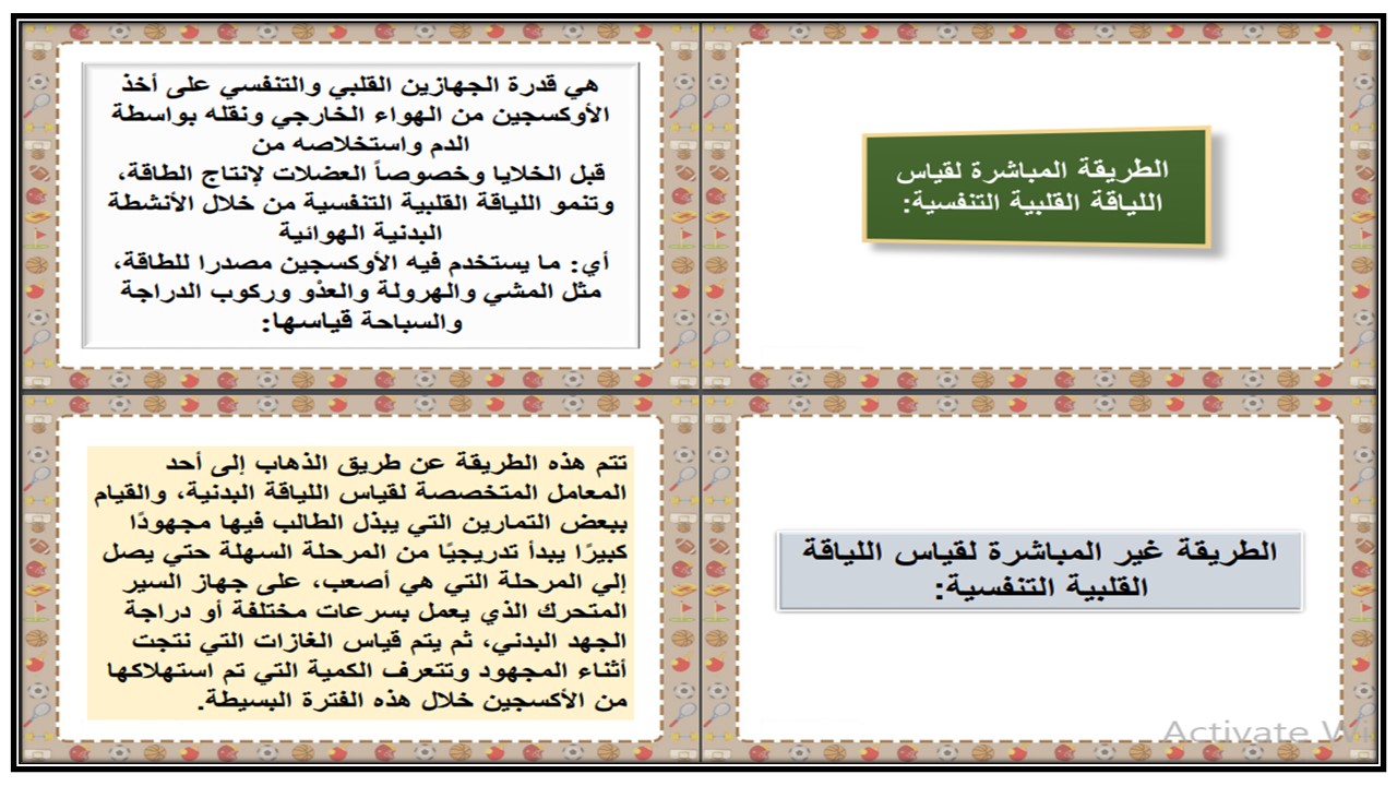 تحضير للتربية البدنية والدفاع عن النفس الصف الثاني متوسط الفصل الدراسي الثالث تحضير للتربية البدنية والدفاع عن النفس الصف الثاني متوسط الفصل الدراسي الثالث