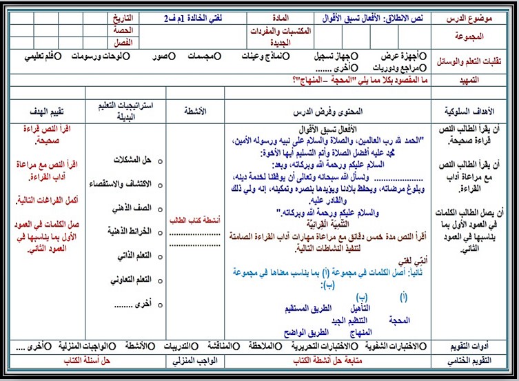 حل كتاب لغتي للصف الأول متوسط الفصل الدراسي الثاني