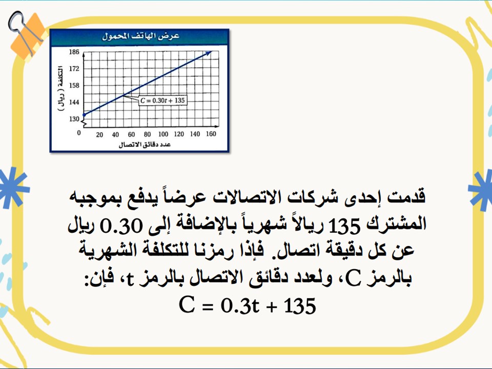 رياضيات اول ثانوي