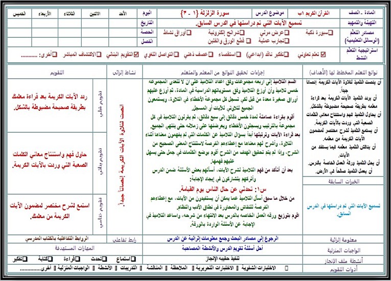 اوراق عمل مادة القرآن الكريم الصف الاول الابتدائي فصل دراسي ثالث اوراق عمل مادة القرآن الكريم الصف الاول الابتدائي فصل دراسي ثالث