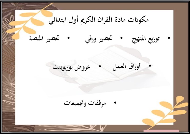 اوراق عمل مادة القرآن الكريم الصف الاول الابتدائي فصل دراسي ثالث اوراق عمل مادة القرآن الكريم الصف الاول الابتدائي فصل دراسي ثالث