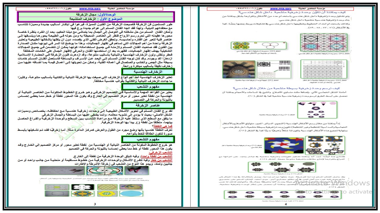 ملخص التربية الفنية الصف السادس الابتدائي الفصل الثالث ملخص التربية الفنية الصف السادس الابتدائي الفصل الثالث