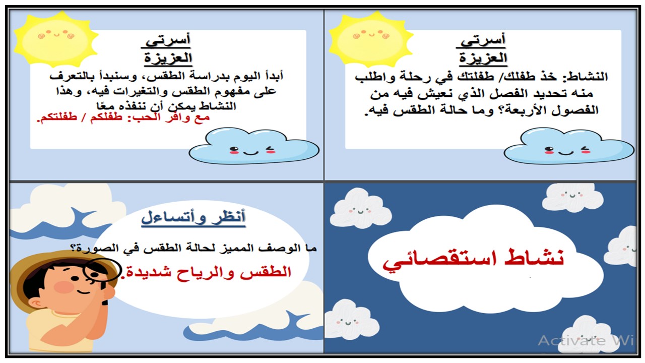 بوربوينت علوم أول ابتدائي فصل ثالث بوربوينت علوم أول ابتدائي فصل ثالث