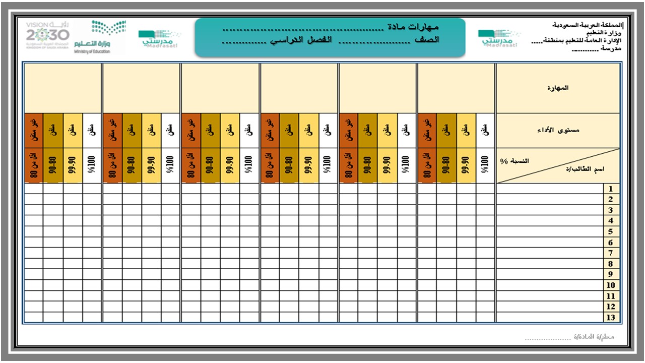 تحضير التربية الفنية اول متوسط التربية الفكرية الفصل الثالث 