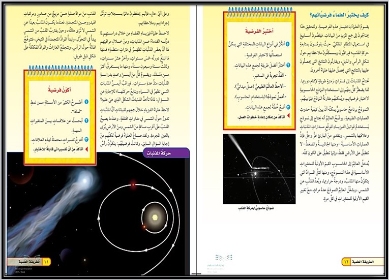 بوربوينت علوم سادس ابتدائي فصل أول