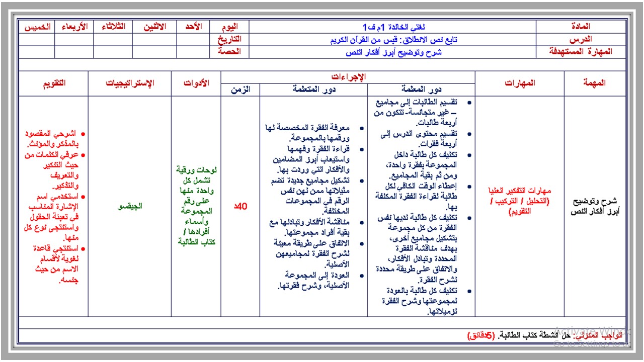 بوربوينت مادة لغتى الصف الأول متوسط الفصل الدراسى الأول