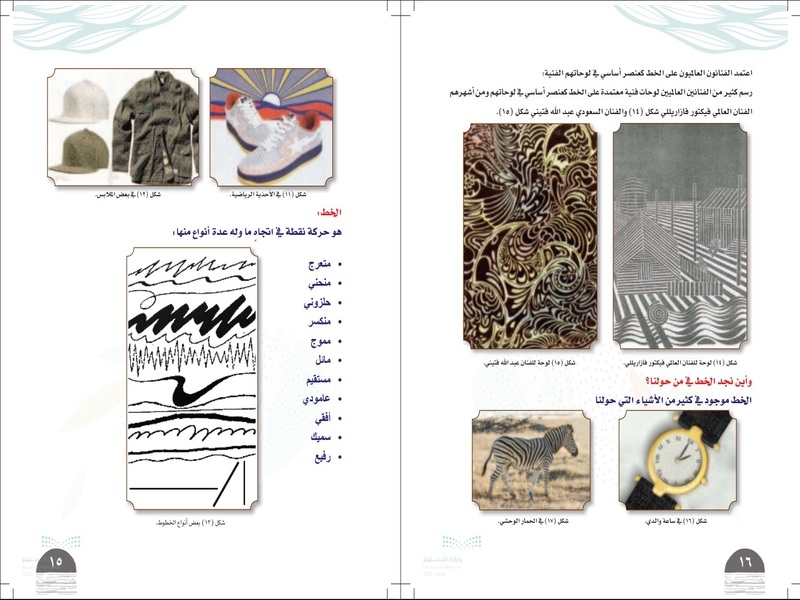 ورق عمل تربية فنية الصف الأول التعليم المستمر الفصل الثاني