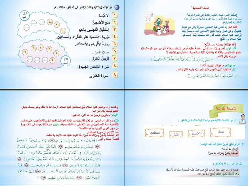 بوربوينت لغتي ثاني تعليم مستمر فصل ثاني