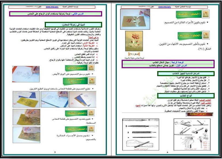 تحضير تربية فنية رابع ابتدائي الفصل الثالث تحضير تربية فنية رابع ابتدائي الفصل الثالث