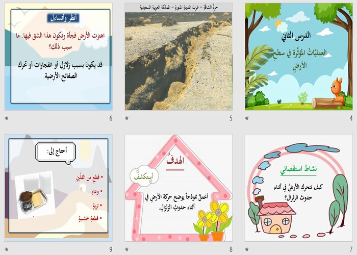 تحضير علوم خامس ابتدائي الفصل الثاني