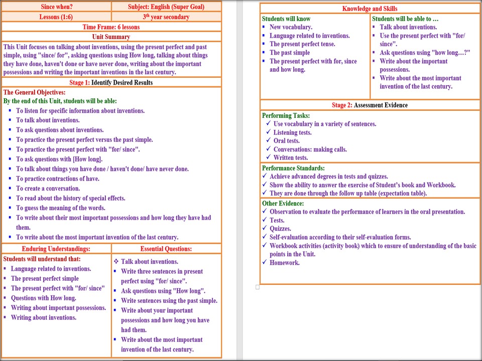 حل أسئلة SUPER GOAL 6 الصف الثالث المتوسط الفصل الثاني