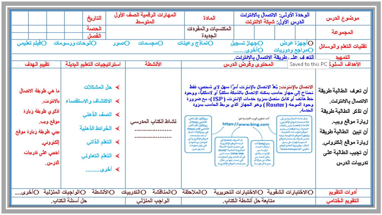 حل أسئلة المهارات الرقمية أول متوسط الفصل الثاني