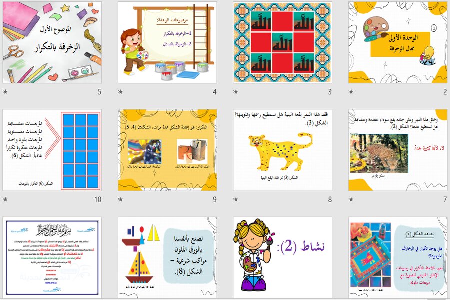 حل أسئلة تربية فنية أول ابتدائي الفصل الثالث