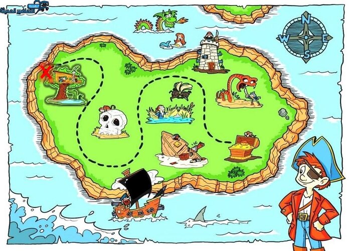لعبة البحث عن الكنز