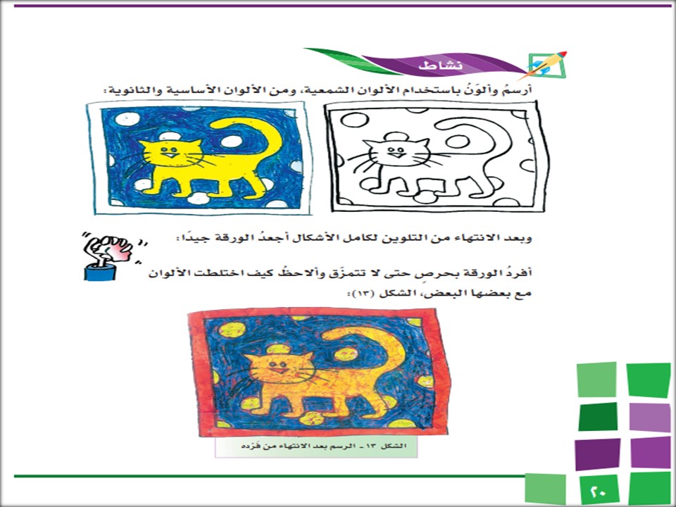بوربوينت التربية الفنية أول ابتدائي الفصل الاول