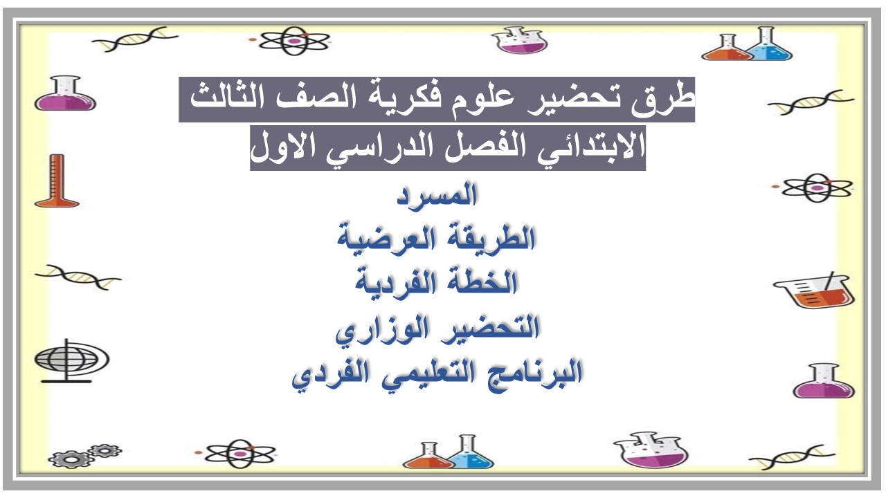 بوربوينت علوم فكرية الصف الثالث الابتدائي الفصل الدراسي الاول بوربوينت علوم فكرية الصف الثالث الابتدائي الفصل الدراسي الاول