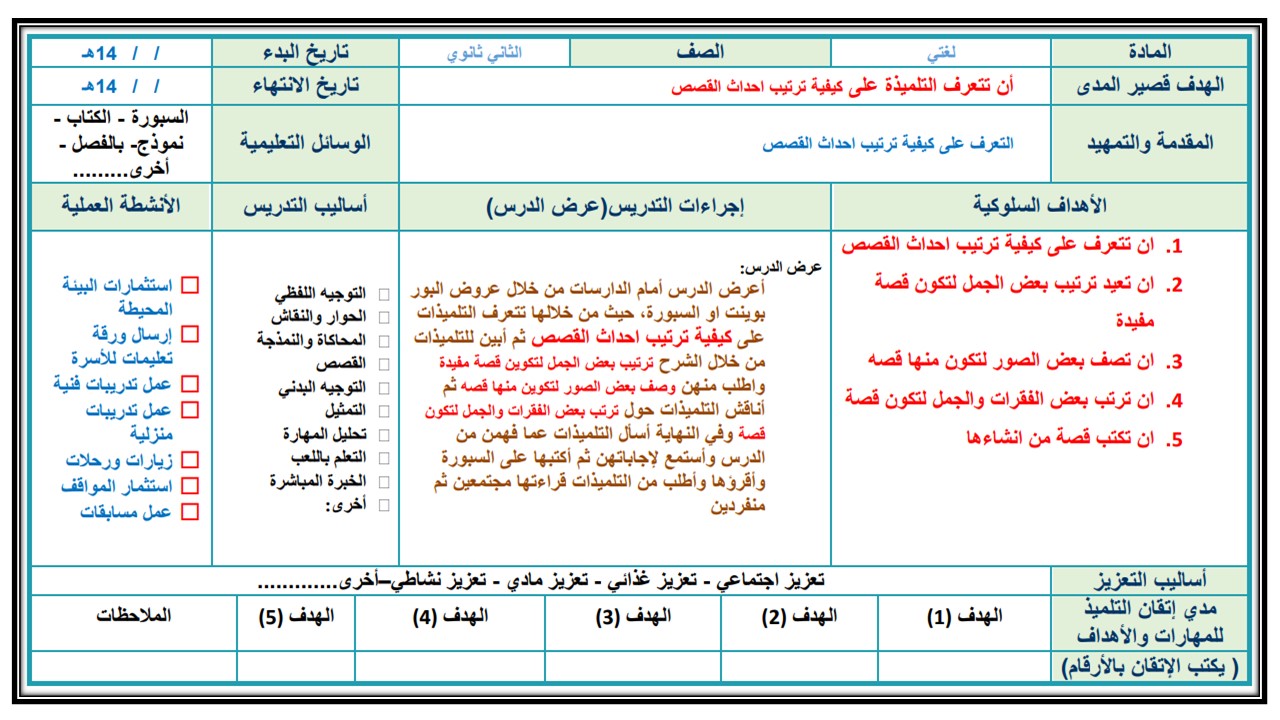 تحضير مادة لغتي فكرية الصف الثاني الثانوي الفصل الأول تحضير مادة لغتي فكرية الصف الثاني الثانوي الفصل الأول