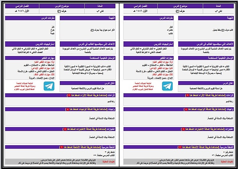 تحضير ماده لغتي الصف الثالث الابتدائي فكرية الفصل الأول تحضير ماده لغتي الصف الثالث الابتدائي فكرية الفصل الأول