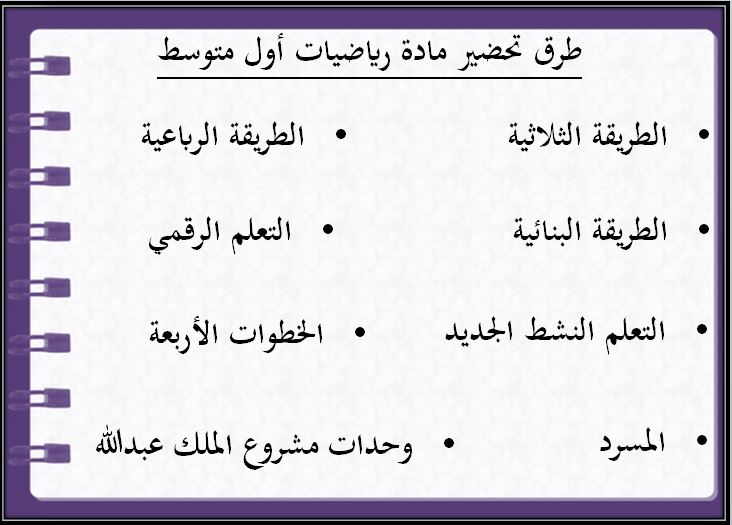 حل اسئلة رياضيات أول متوسط الفصل الثاني