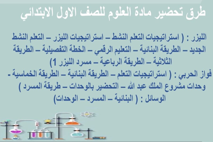 ورق عمل مادة العلوم للصف الاول الابتدائي 