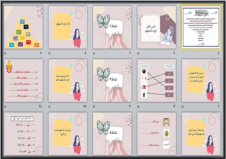 عرض بوربوينت التربية الفكرية لمادة لغتي الصف الثاني الثانوي الفصل الدراسى الأول