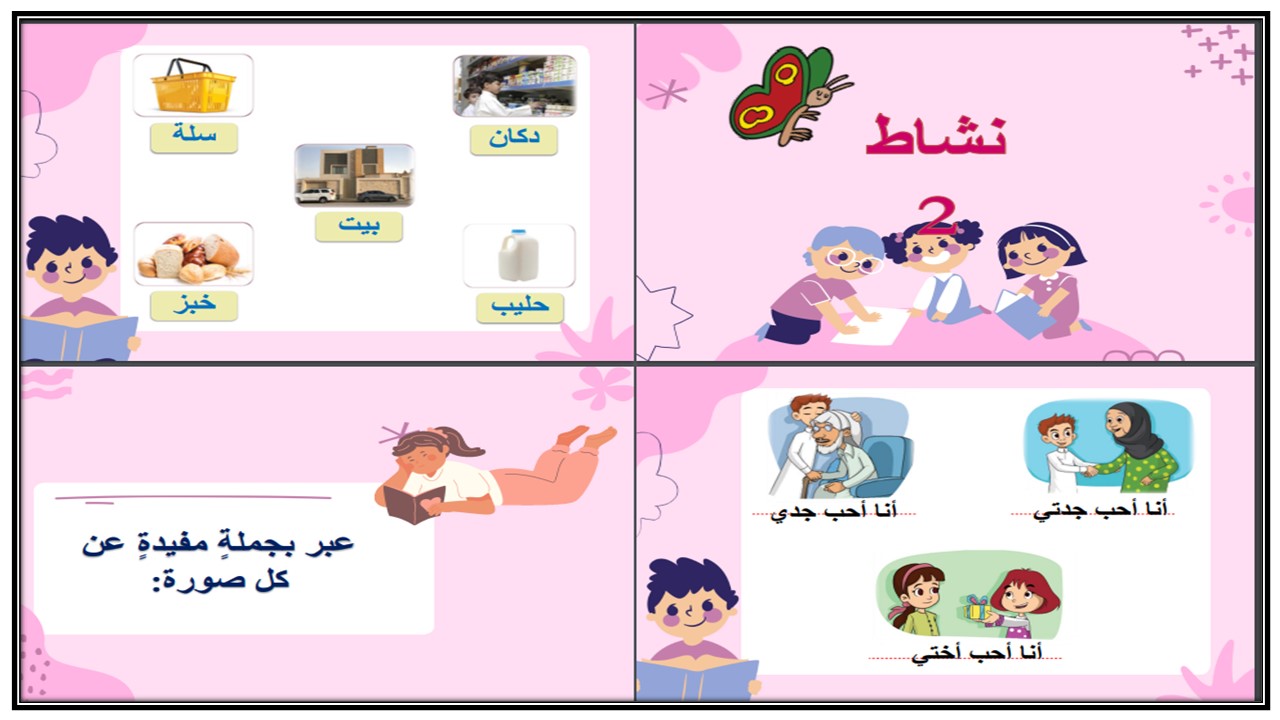 بور بوينت لغتي فكرية صف سادس ابتدائي الفصل الأول