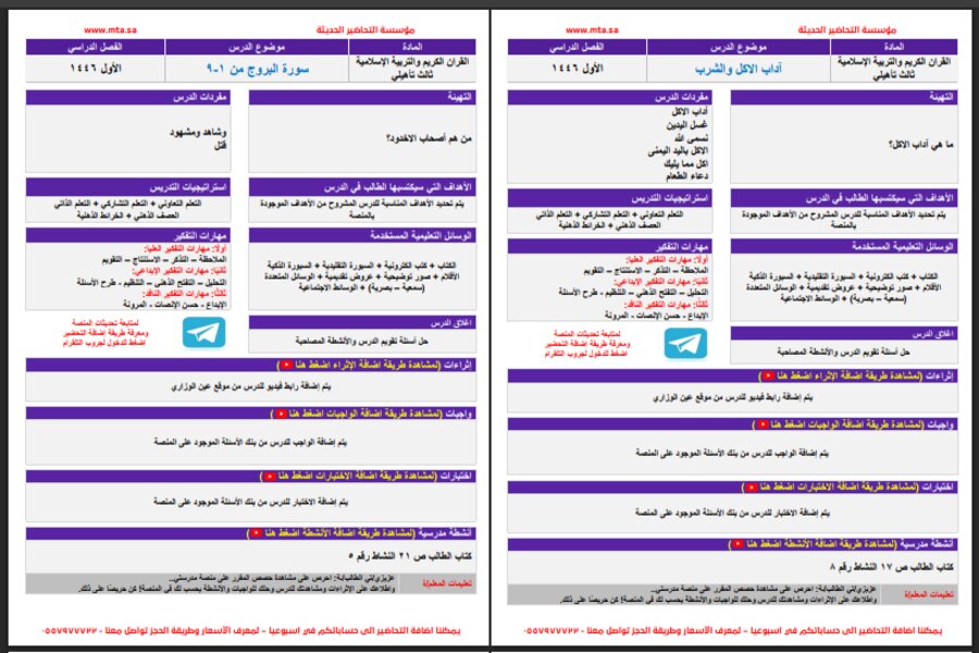 بوربوينت ثالث ثانوي الدراسات الإسلامية فكرية الفصل الأول