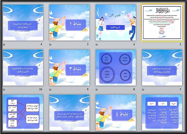 تحضير لمادة التربية المهنية للصف الثالث ثانوي تربية فكرية الفصل الاول تحضير لمادة التربية المهنية للصف الثالث ثانوي تربية فكرية الفصل الاول