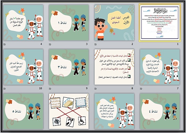 ورق عمل التربية المهنية ثاني ثانوي فكرية فصل أول