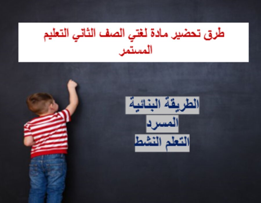 اغلاق الدرس لغتي الصف الثاني التعليم المستمر منصة مدرستي