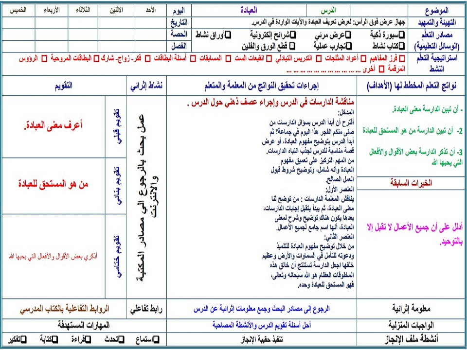 تحضير علوم دينية الصف الثاني تعليم مستمر منصة مدرستي الفصل الثاني