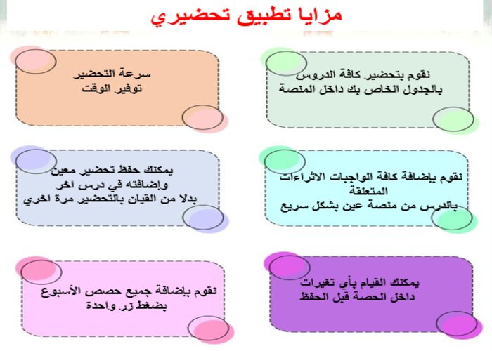 تطبيق تحضيري