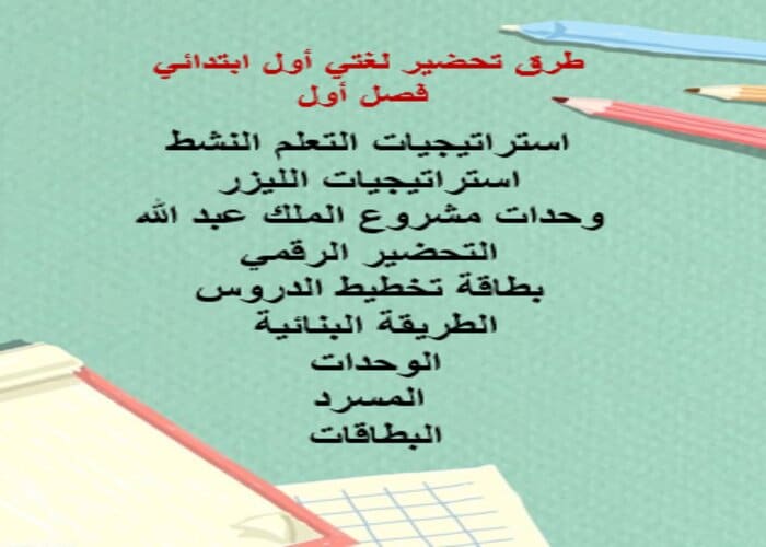 واجبات لغتي الصف الأول الابتدائي الفصل الأول مدرستي