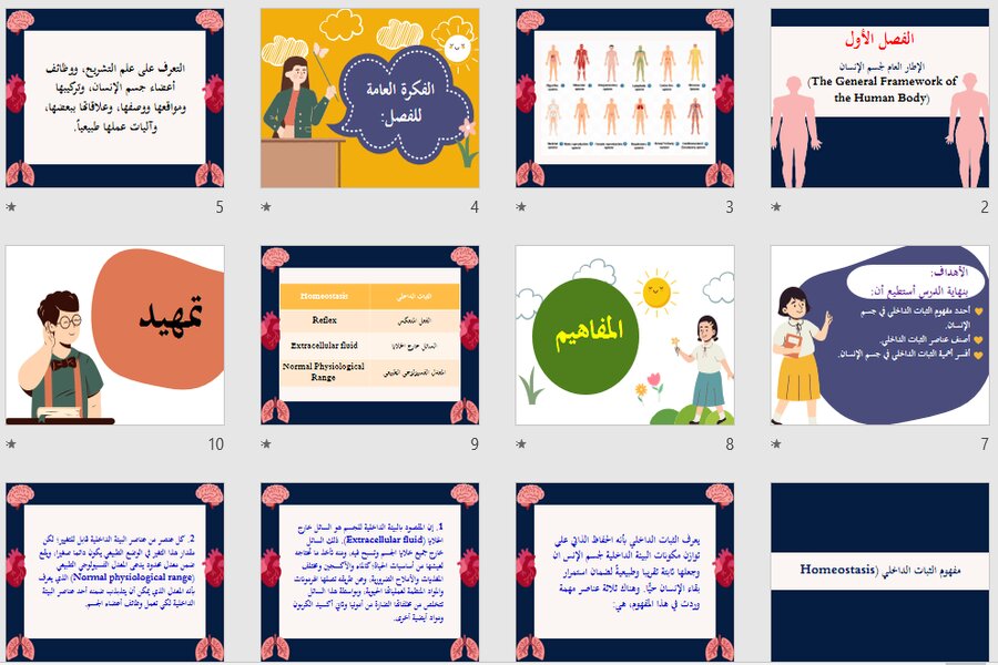 أوراق عمل مادة أنظمة جسم الإنسان مسارات