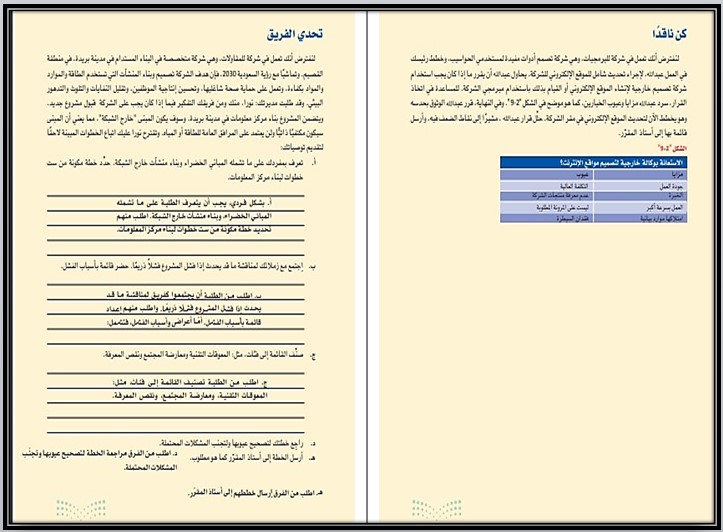 أوراق عمل مادة صناعة القرار مسارات