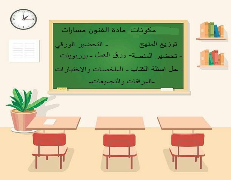 تحضير مادة الفنون مسارات