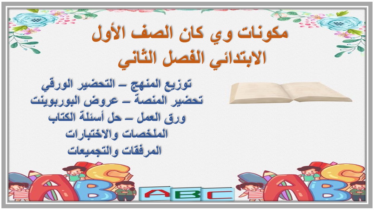مهارات التفكير منصة مدرستى وي كان الصف الأول الابتدائي الفصل الثاني 