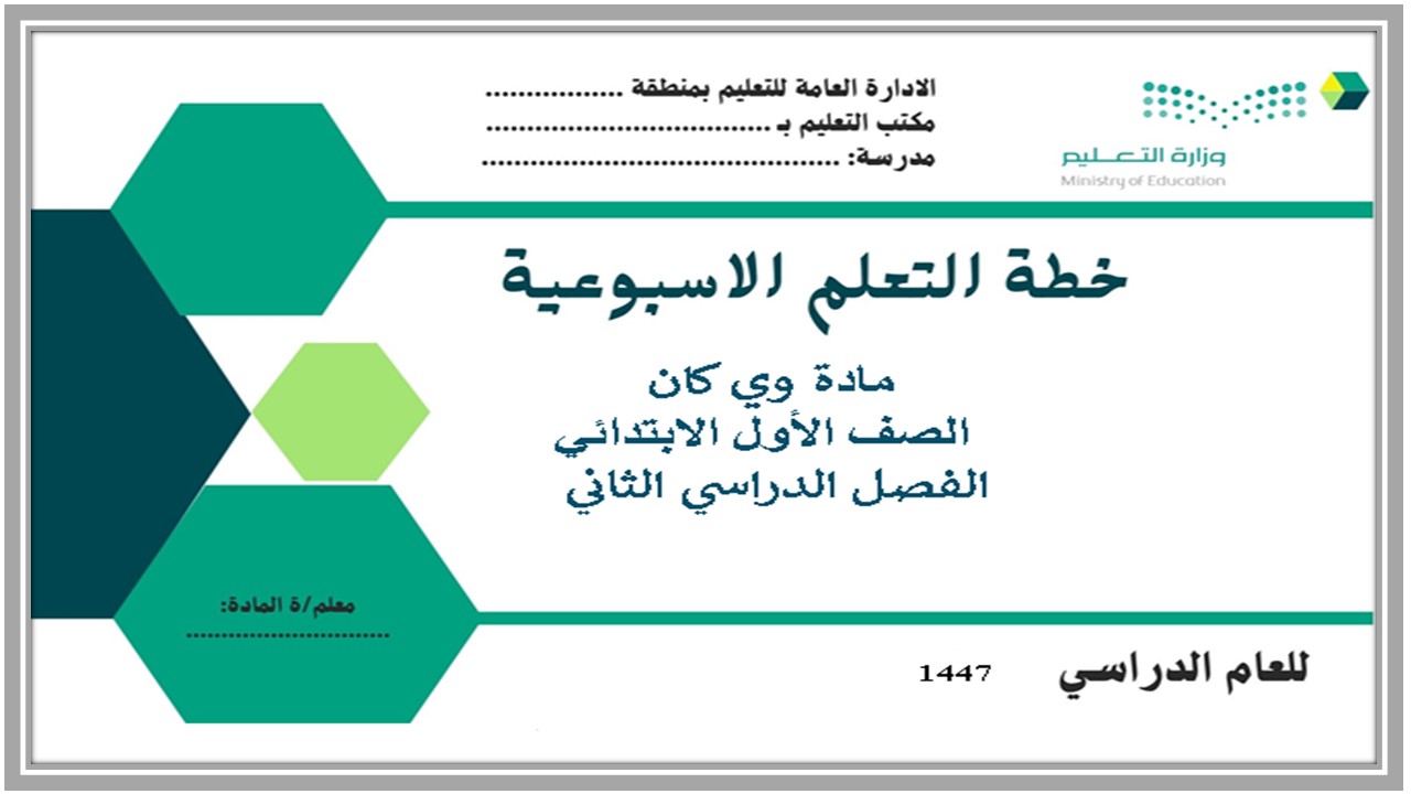 مهارات التفكير منصة مدرستى وي كان الصف الأول الابتدائي الفصل الثاني 