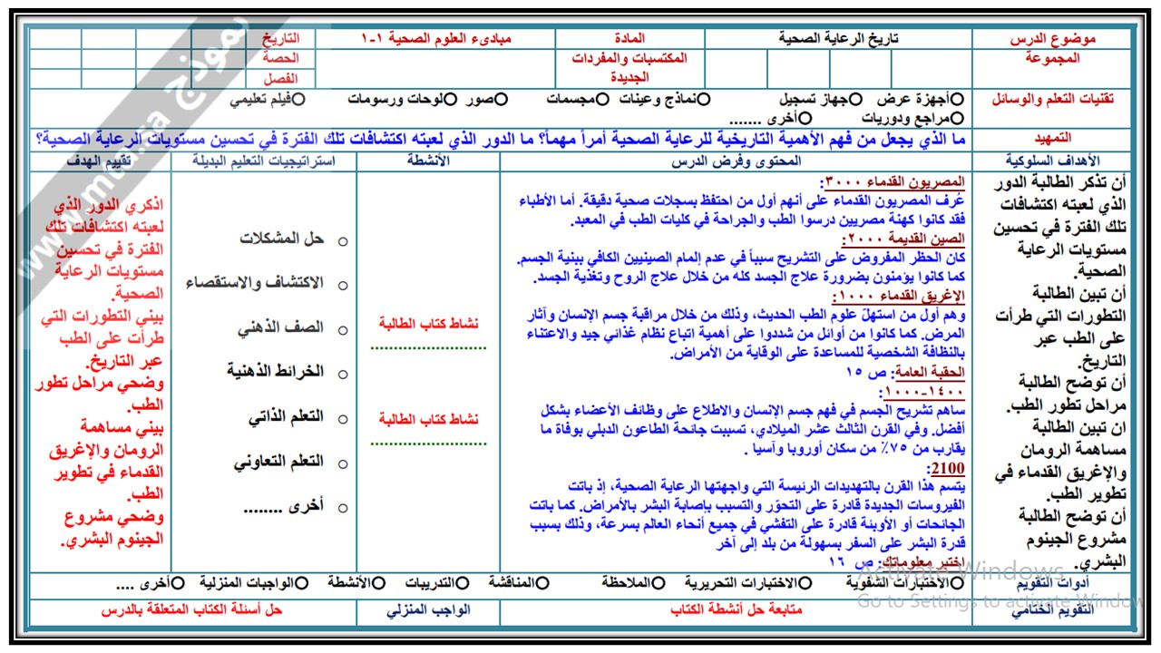 مهارات التفكير منصه مدرستى مادة مبادئ العلوم الصحية 1-1 مسارات الفصل الثاني مهارات التفكير منصه مدرستى مادة مبادئ العلوم الصحية 1-1 مسارات الفصل الثاني