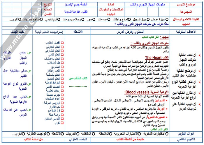 واجبات منصة مدرستي انظمة جسم الانسان 1-2 مسارات الفصل الثاني