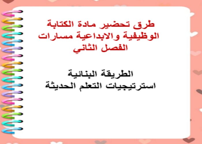 اغلاق الدرس منصة مدرستي كتابة وظيفية والابداعية مسارات الفصل الثاني اغلاق الدرس منصة مدرستي كتابة وظيفية والابداعية مسارات الفصل الثاني