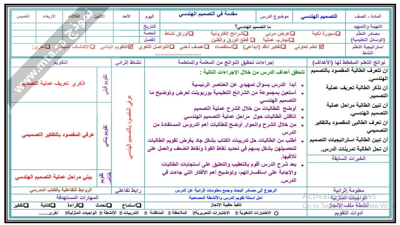 مفردات الدرس منصة مدرستي تصميم هندسي مسارات الفصل الثاني مفردات الدرس منصة مدرستي تصميم هندسي مسارات الفصل الثاني