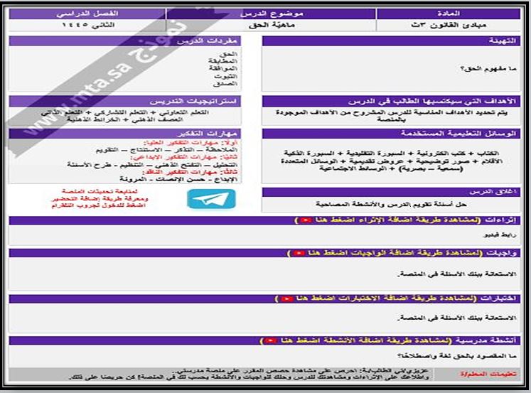 مفردات الدرس منصة مدرستي مبادئ قانون 1-2 مسارات الفصل الثاني مفردات الدرس منصة مدرستي مبادئ قانون 1-2 مسارات الفصل الثاني