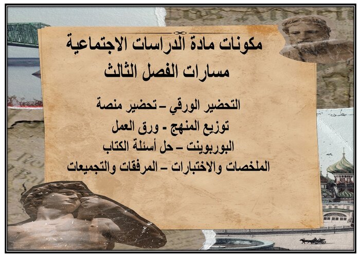 اغلاق الدرس مادة الدراسات الاجتماعية مسارات الفصل الثالث اغلاق الدرس مادة الدراسات الاجتماعية مسارات الفصل الثالث