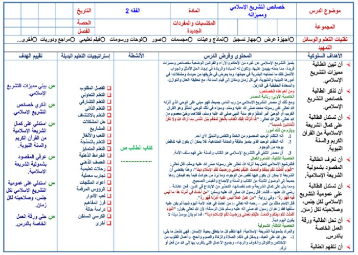 تحضير الفقه 2 مسارات الترم الثالث