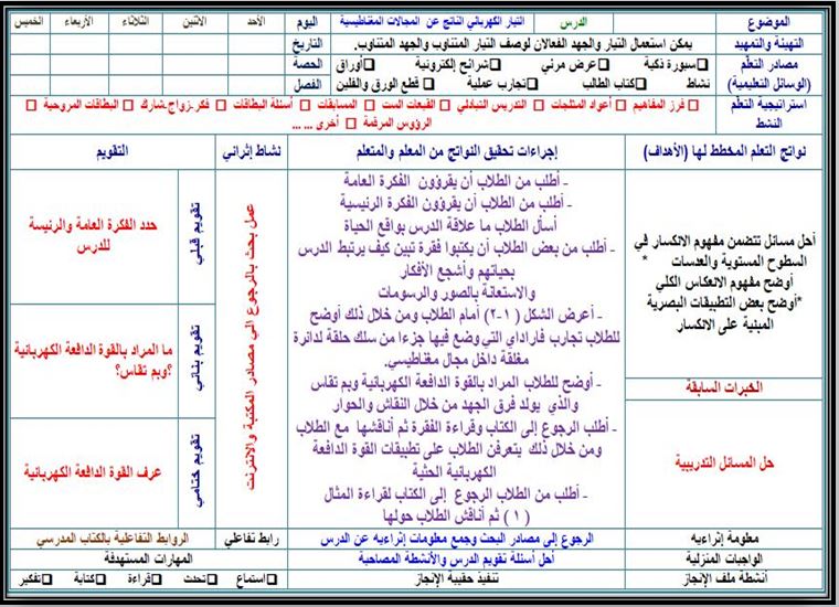 تحضير فيزياء 3-3 مسارات الترم الثالث