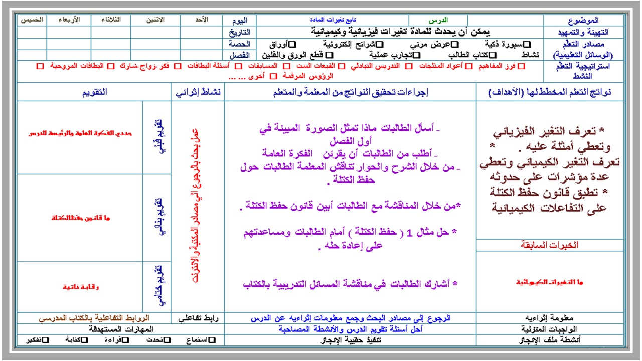 حل اسئلة كتاب مادة الكيمياء 1 مسارات الفصل الثالث