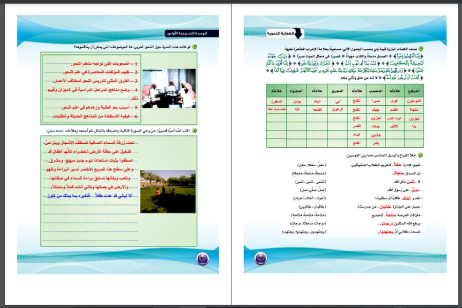 حل أسئلة الكفايات اللغوية 2 مسارات الفصل الثالث حل أسئلة الكفايات اللغوية 2 مسارات