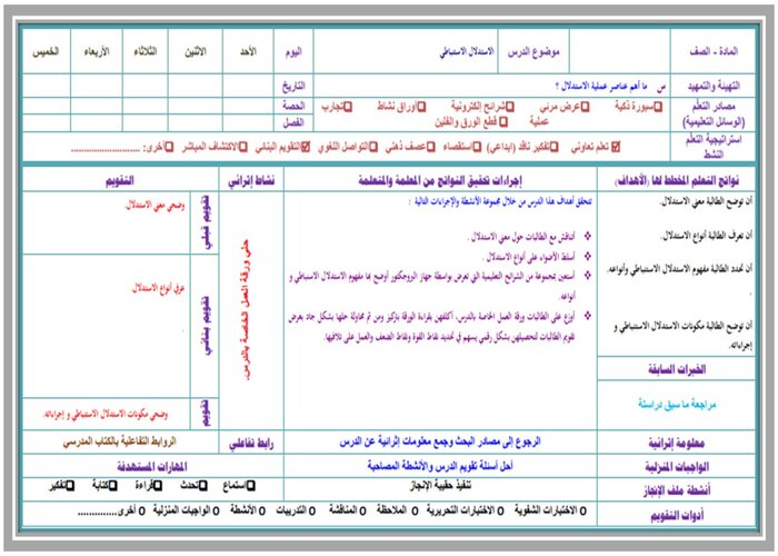 سجل انجاز مادة التفكير الناقد الفصل الثالث 